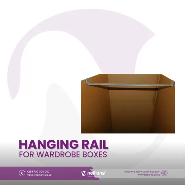 Hanging Rail for Wardrobe Box