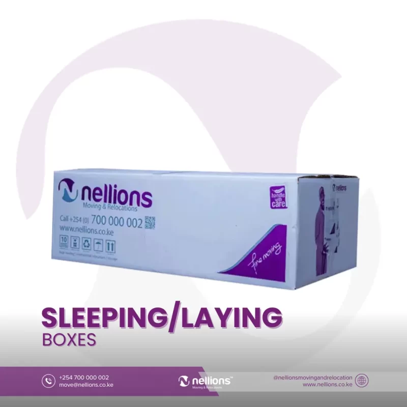 sleeping laying box for moving packing clothing in Nairobi Kenya