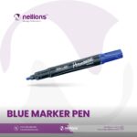 blue permanent marker pen